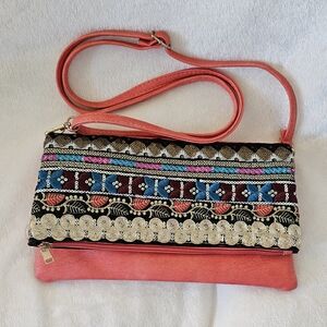 Crossbody Embroidered Purse